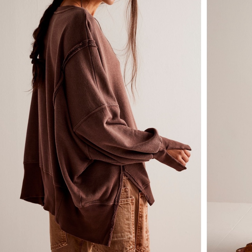 Free People Camden Sweatshirt, XS - Picture 4 of 13